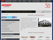 Tablet Screenshot of modison.com